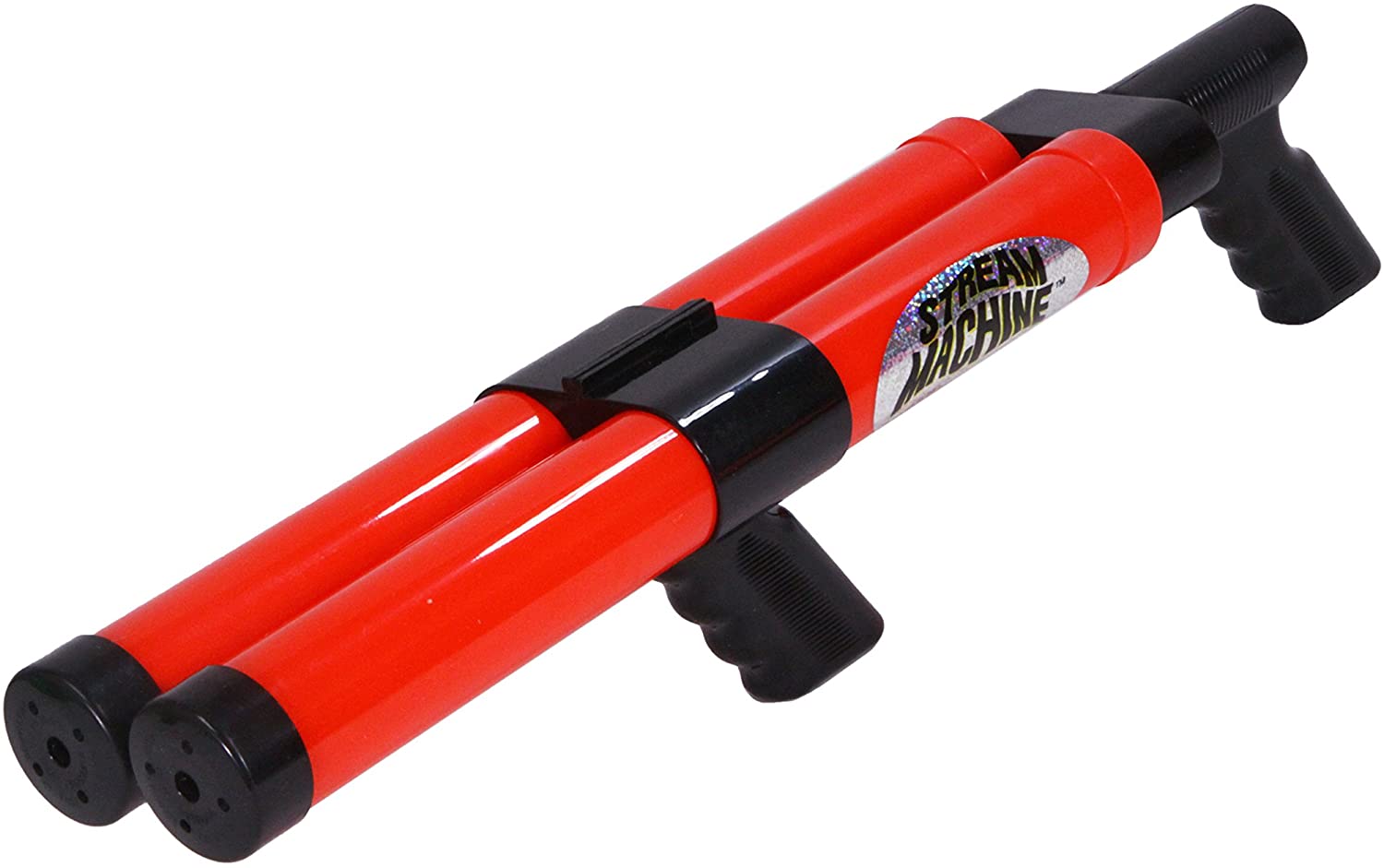 Stream Machine Water Gun Double Barrel Water Launcher, 24 Inch Water Soaker Gun Shoots 40+ ft & Water Gun Launcher 17 Inch Single Barrel Water Launcher, Water Soaker Gun Shoots 40+ ft