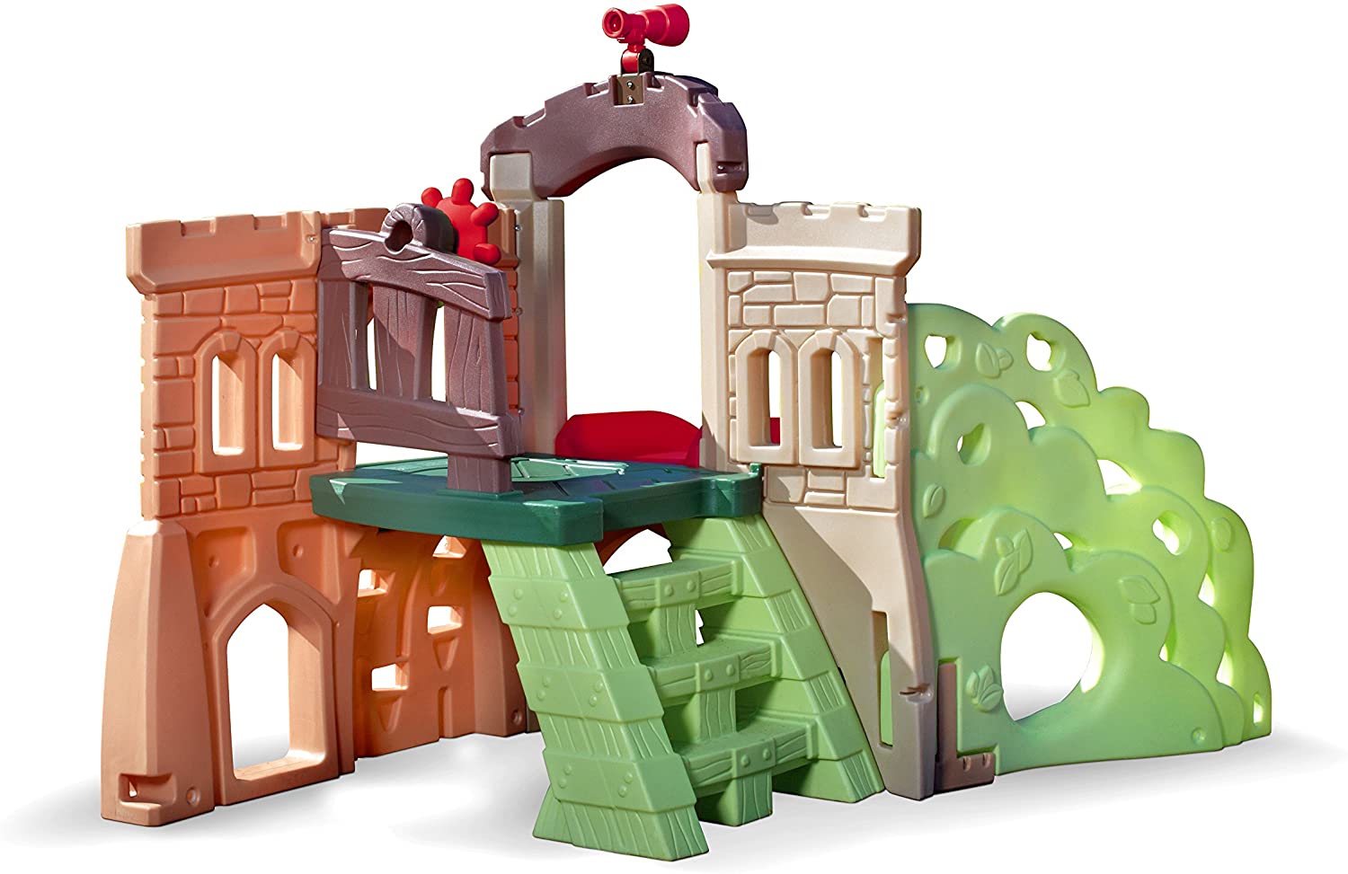 playhouse with slide