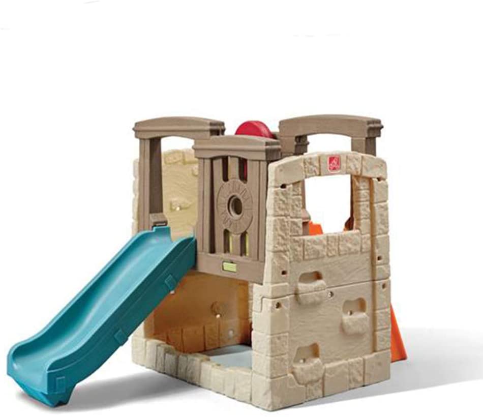 playhouse with slide