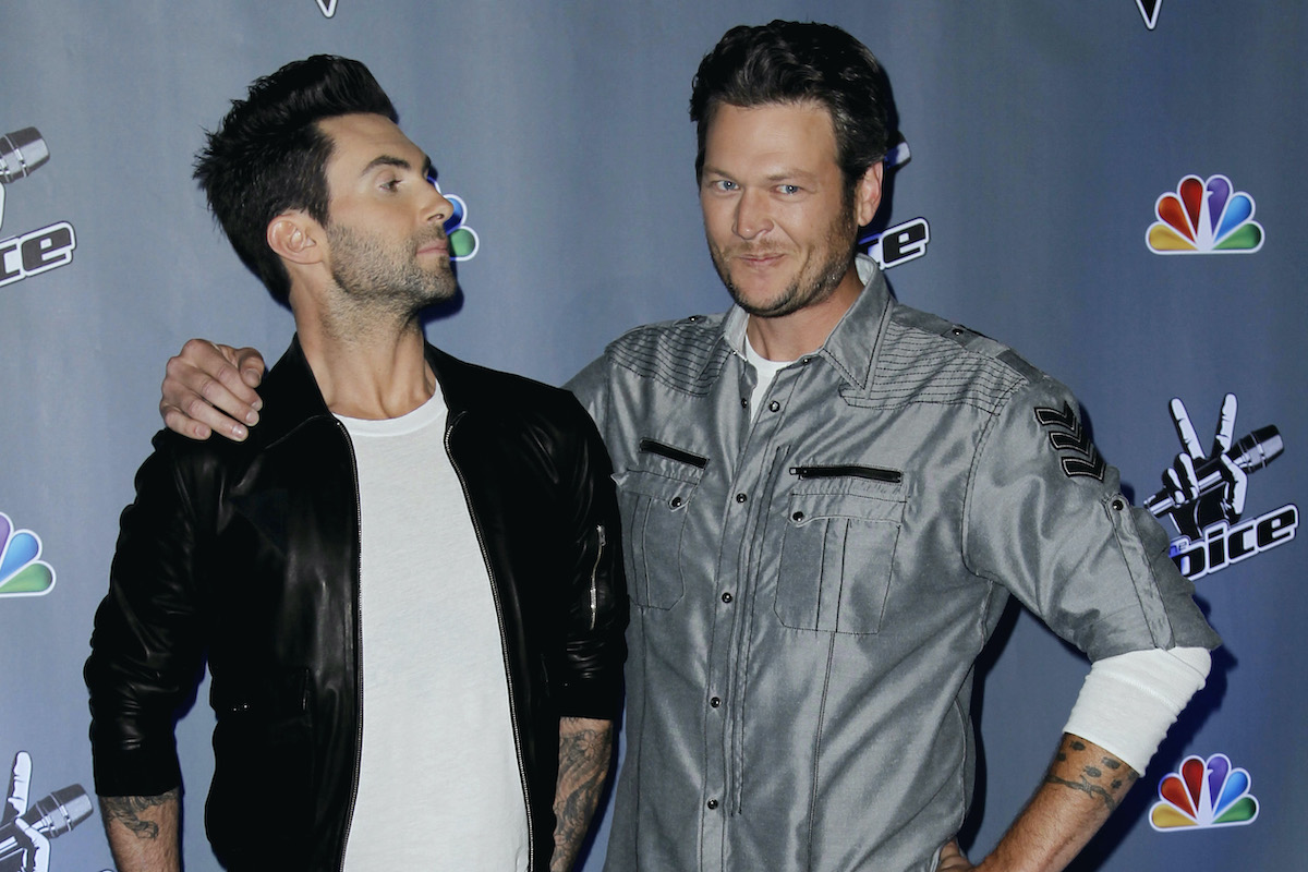 Blake Shelton Adam Levine