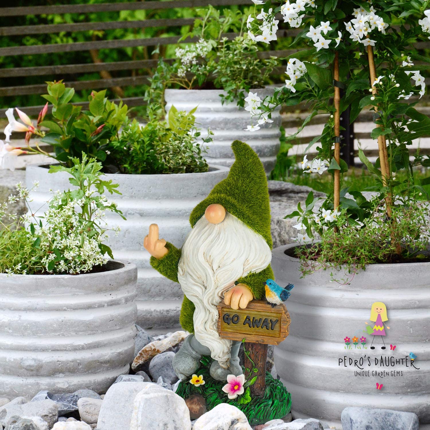 funny garden gnome