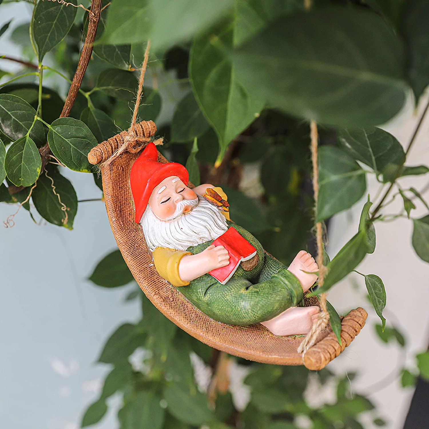 Funny garden gnome