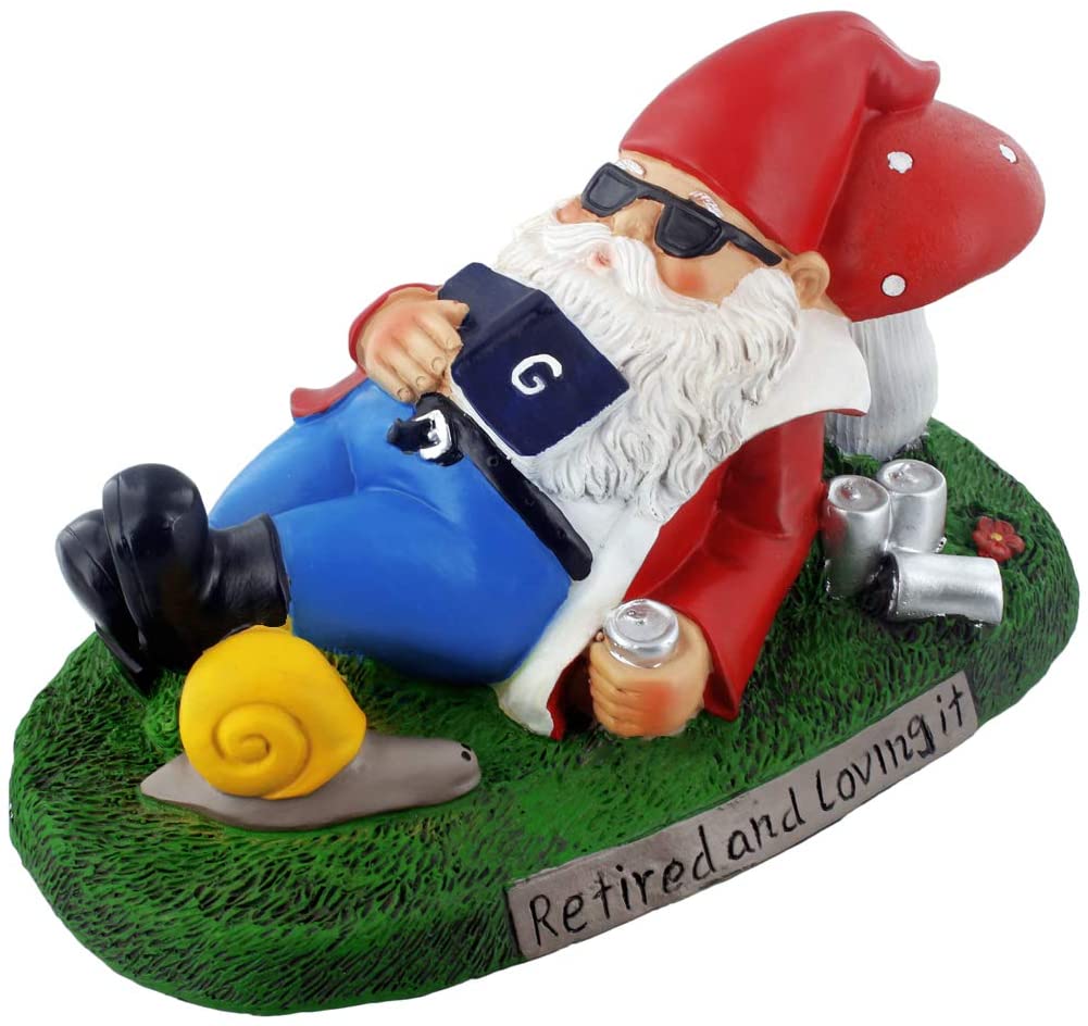 funny garden gnome