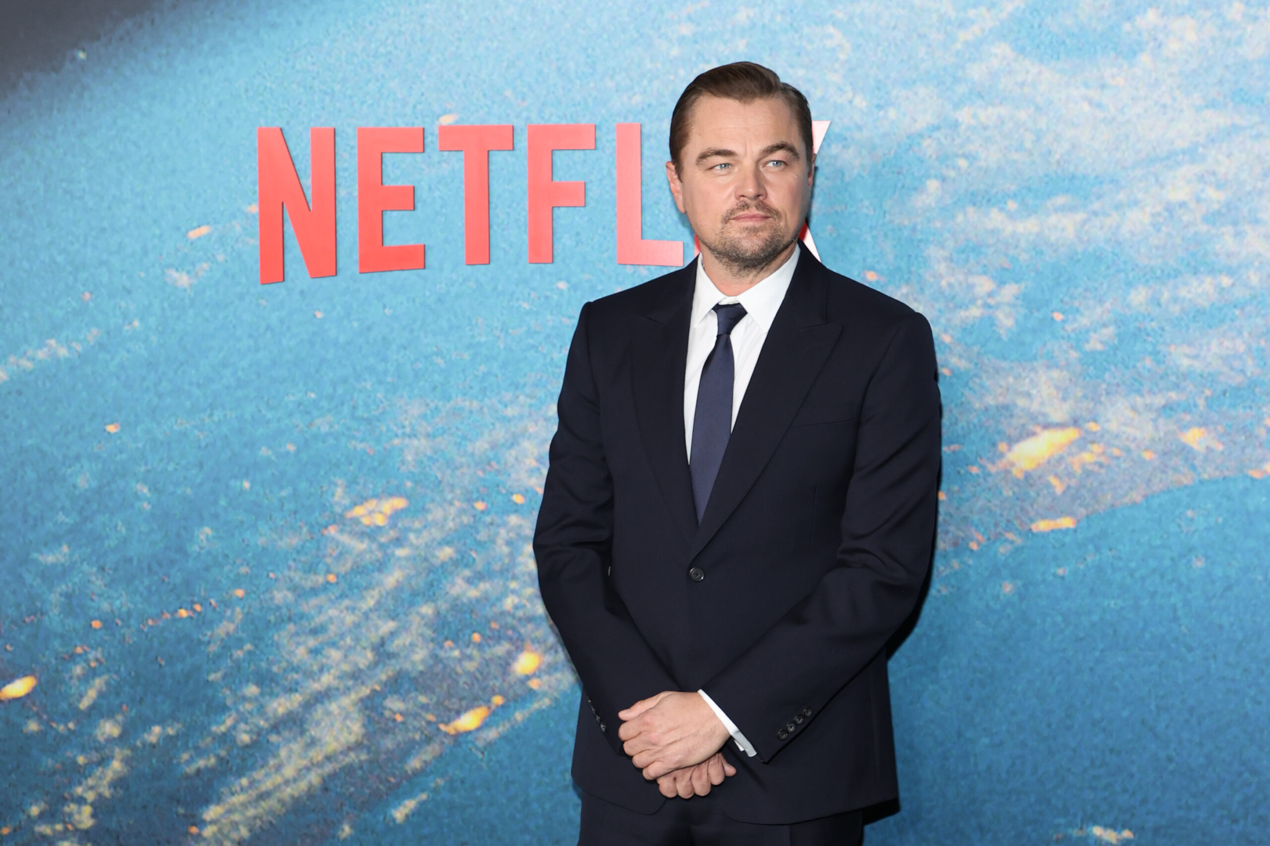 NEW YORK, NEW YORK - DECEMBER 05: Actor Leonardo DiCaprio attends Netflix's "Don't Look Up" World Premiere on December 05, 2021 in New York City.