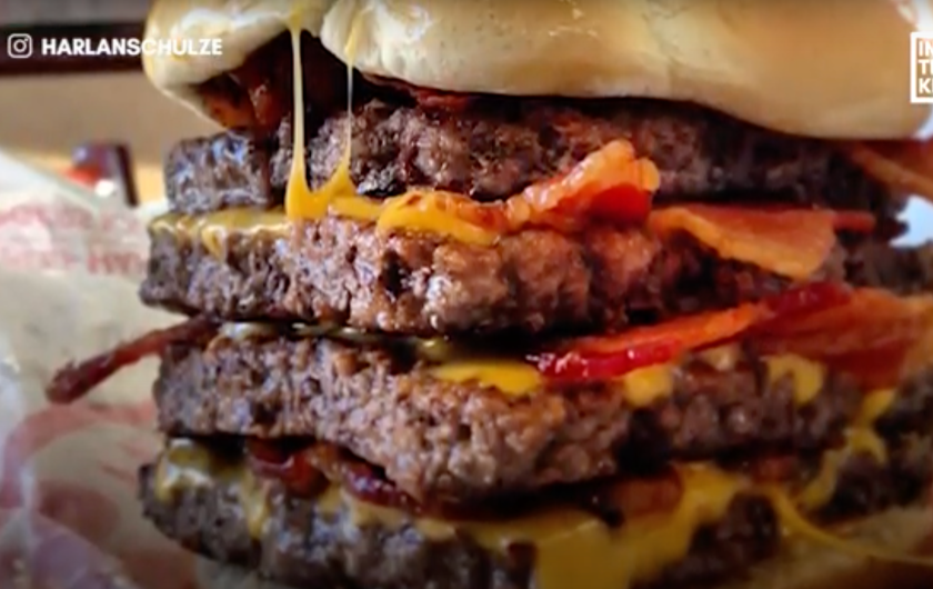 Wendy's quadruple baconator