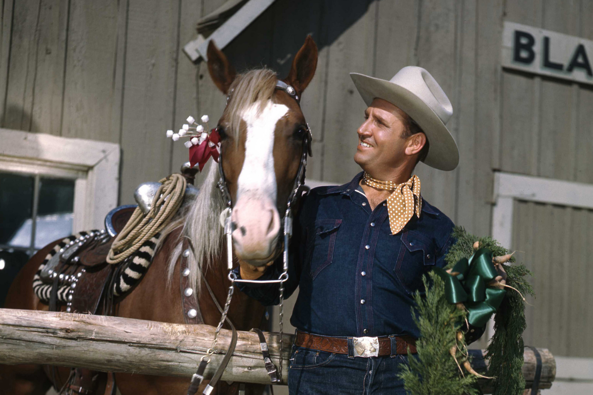 picture of American singer Gene Autry.