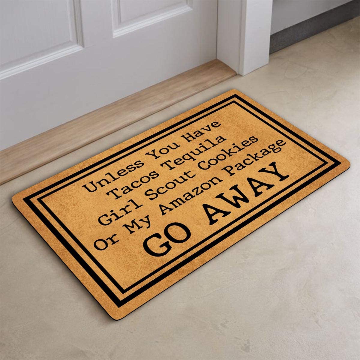 funny door mats
