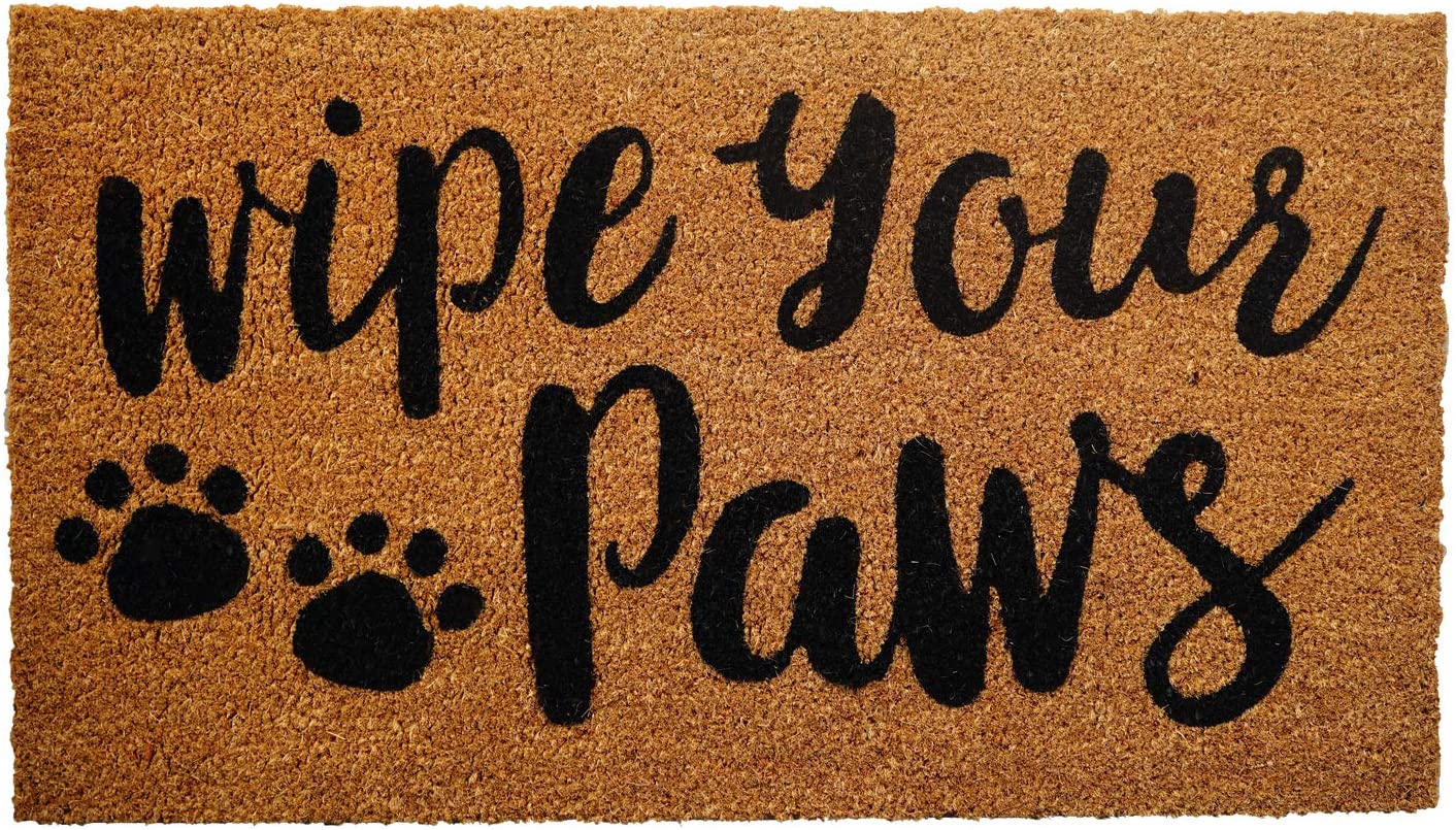 wipe your paws