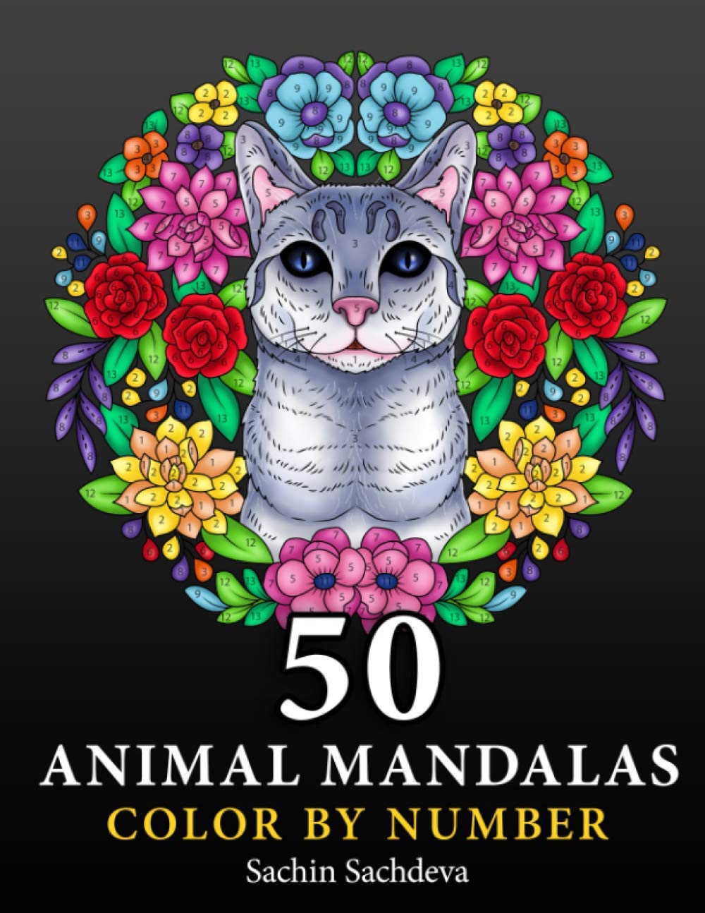 color by number coloring book
