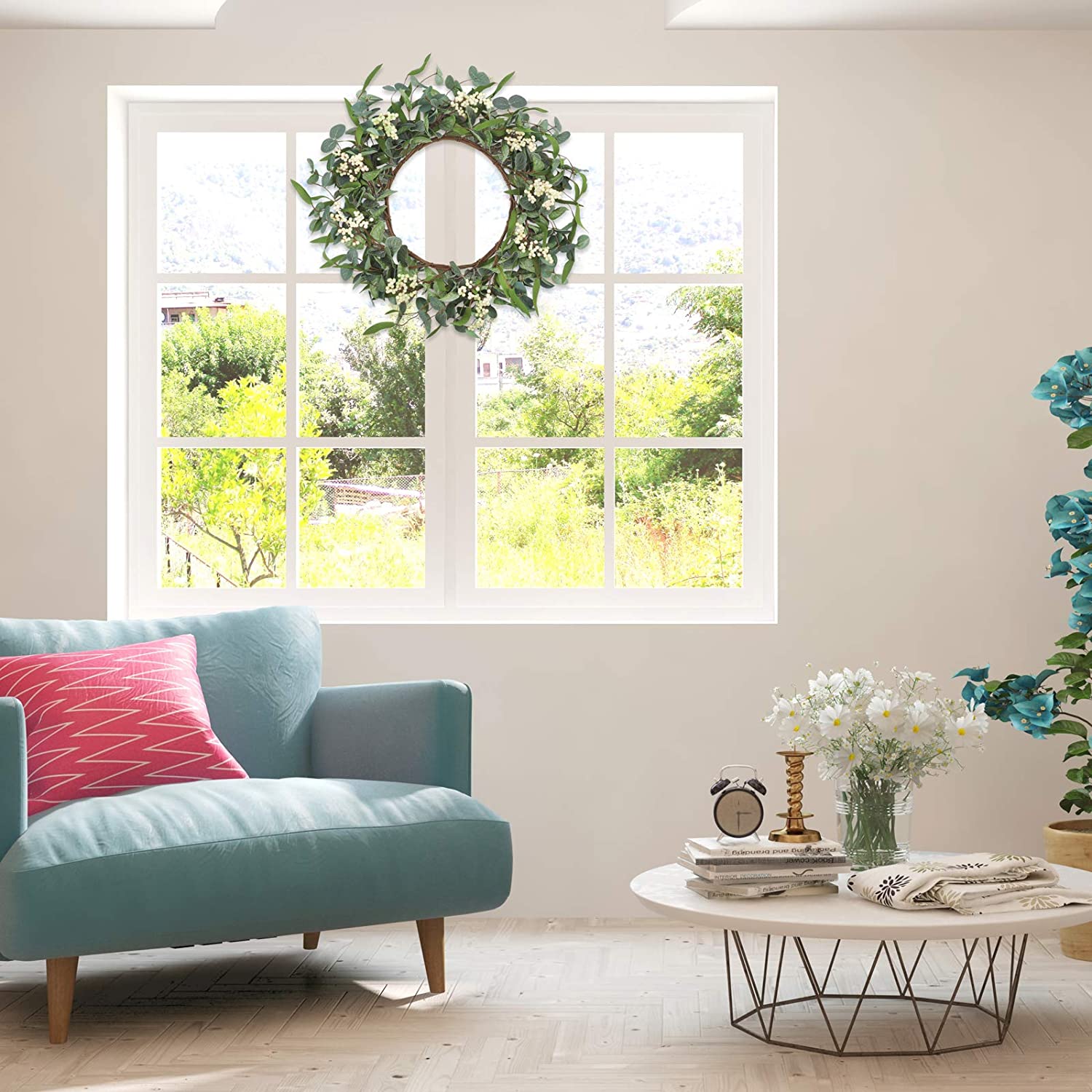 eucalyptus summer wreath