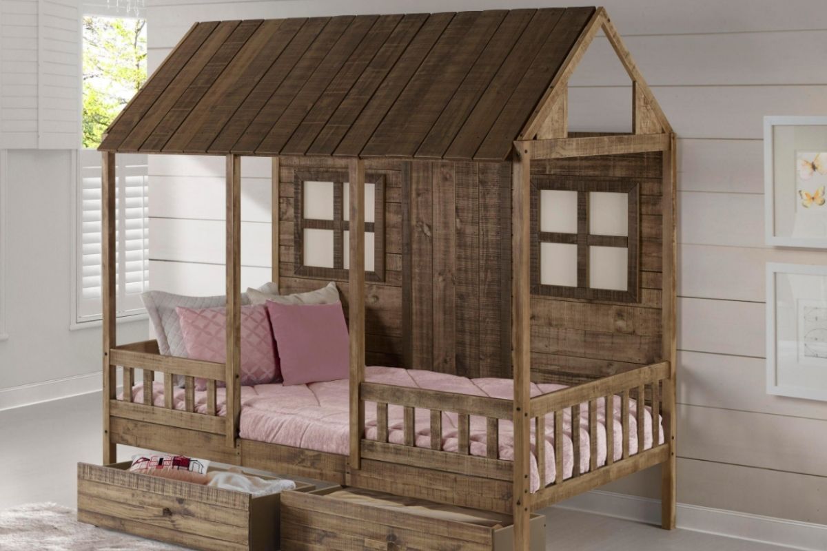 Front Porch Low Loft Bed
