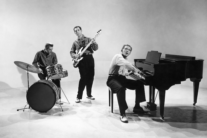 UNITED STATES - CIRCA 1957: 1957, Tennessee, Memphis, Jerry Lee Lewis.