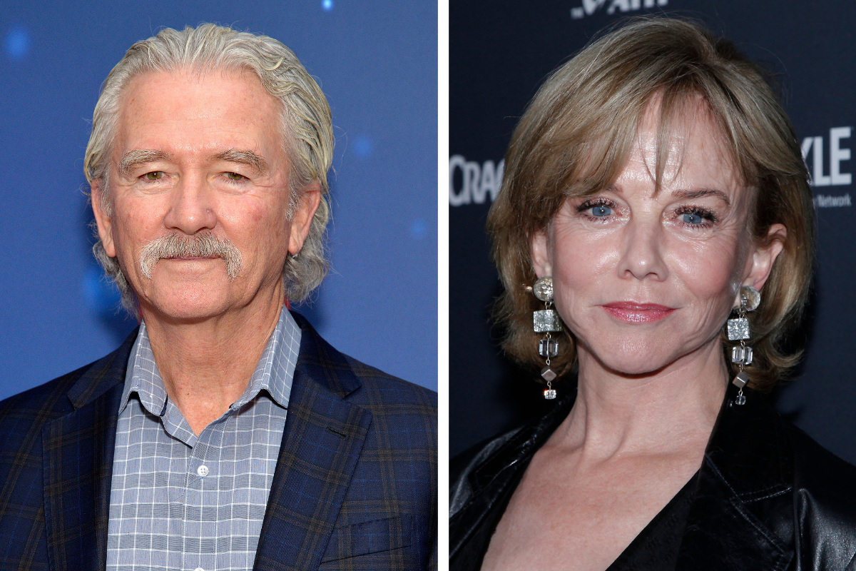 Actor Patrick Duffy attends Say "Santa!" with It's A Wonderful Lifetime photo experience at Glendale Galleria on November 09, 2019 in Glendale, California. / e premiere of Crackle's 'The Oath' at Sony Pictures Studios on March 7, 2018 in Culver City, California. (Photo by Tibrina Hobson/Getty Images)