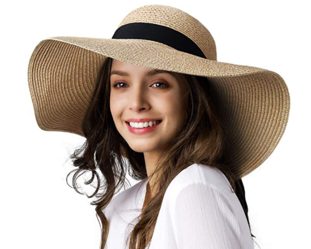 floppy straw hat