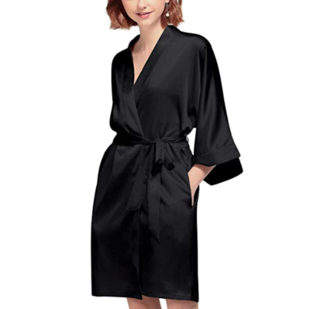 AW BRIDAL Women's Silky Robe
