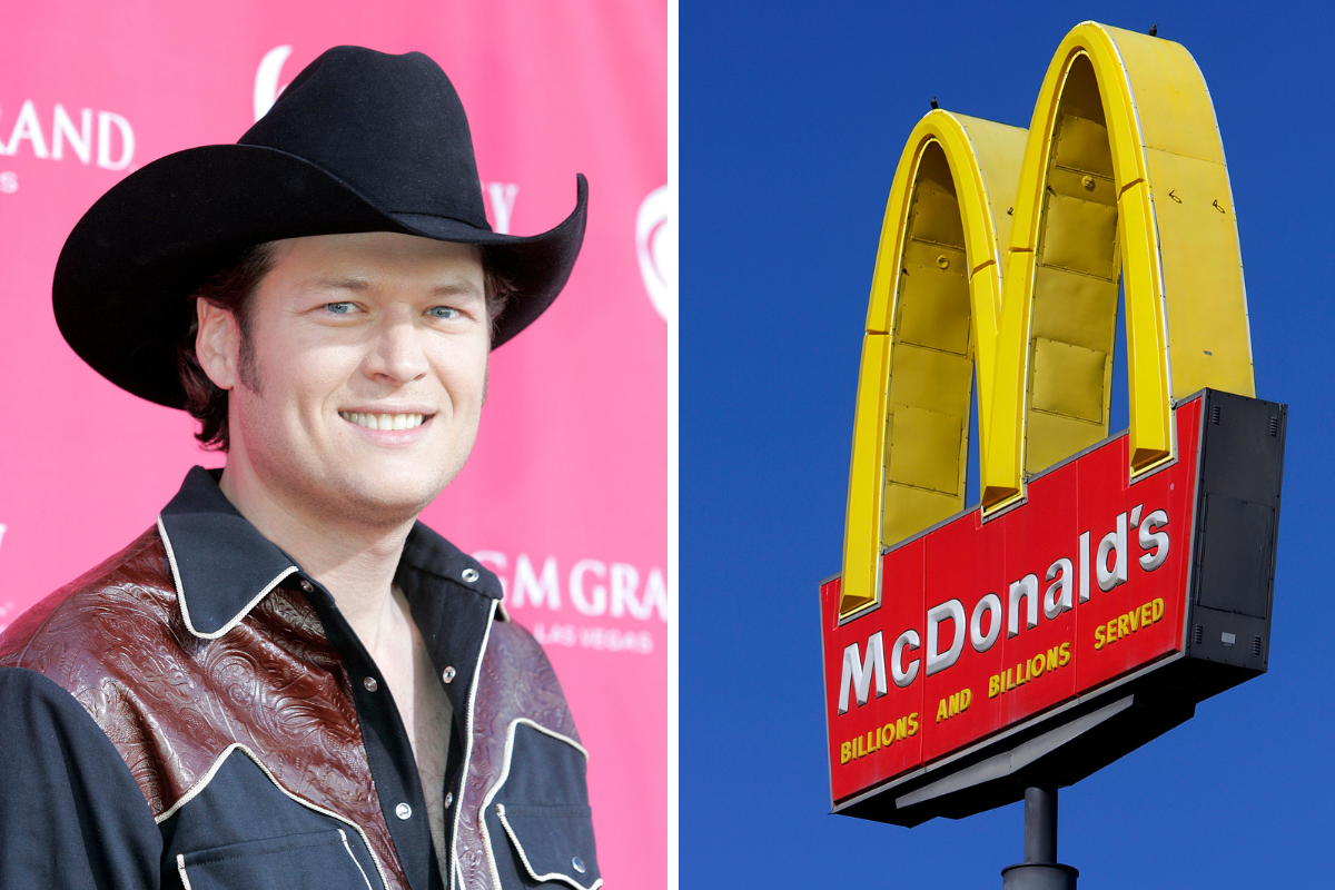 Blake Shelton McDonalds