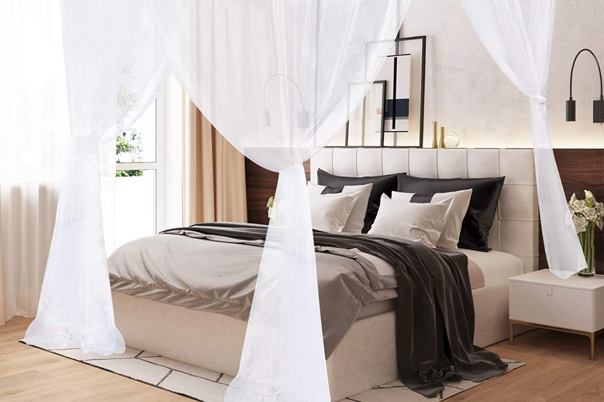 canopy bed curtains