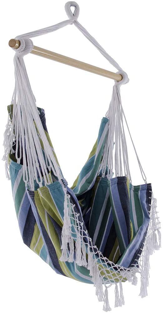 Vivere Brazilian Hammock Chair, Cayo Reef