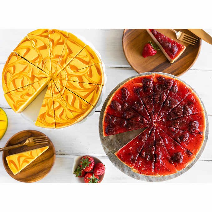 Costco David's Cookies Mango & Strawberry Cheesecake