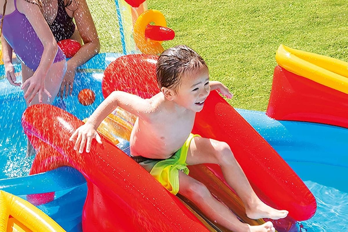 inflatable water park