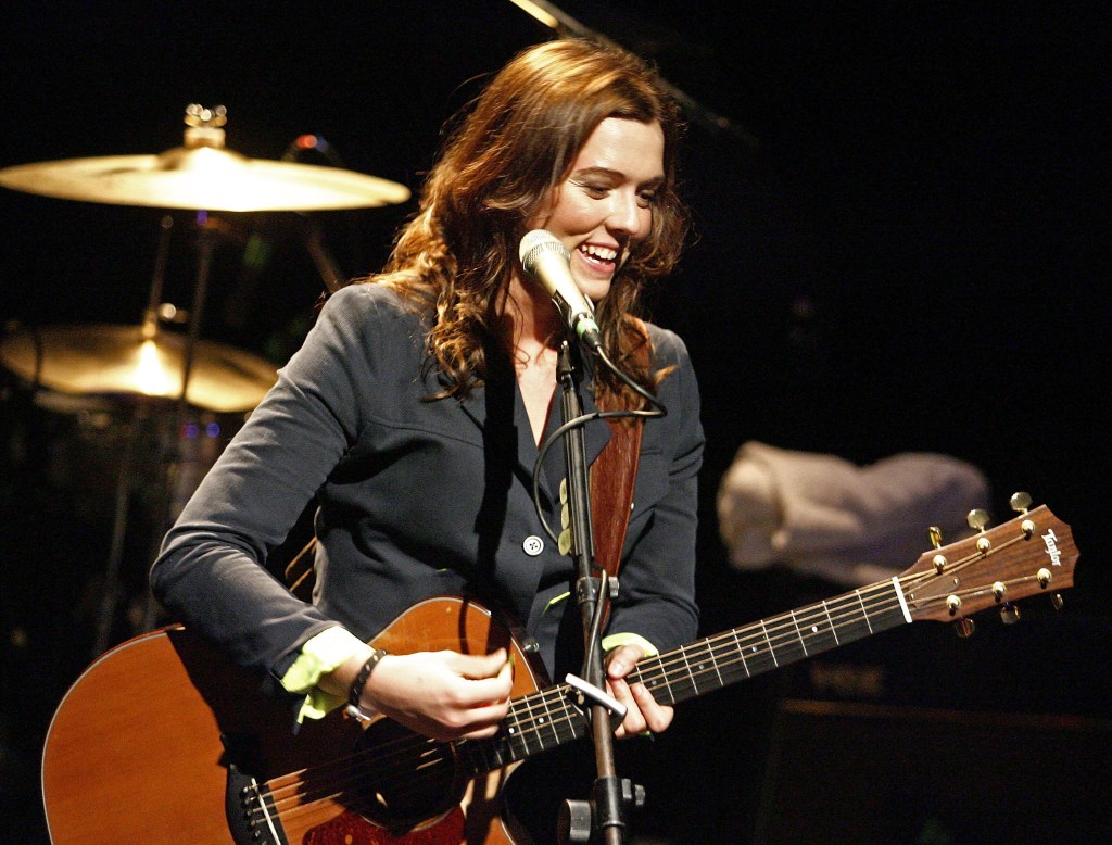 Singer/Songwriter Brandi Carlile performs onstage at the Troubadour on April 3, 2007 in Los Angeles, California.