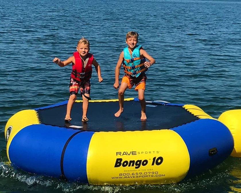 water trampoline