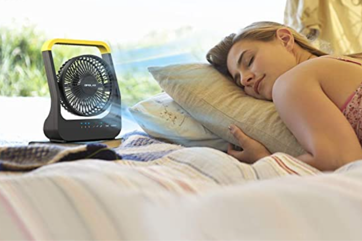 battery powered fans FI