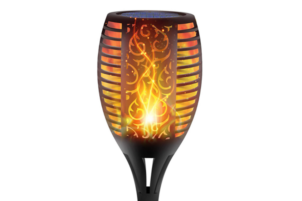 solar tiki torches