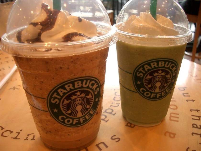 starbucks Frappuccinos