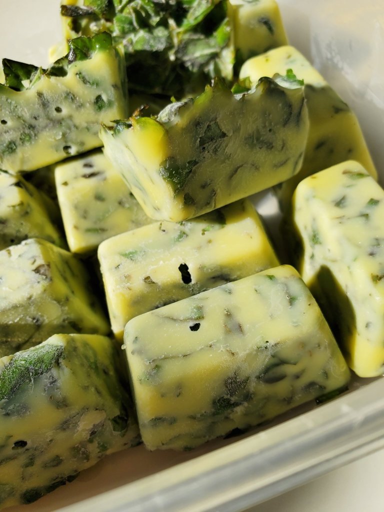 Conserve your delicious basil from the garden.