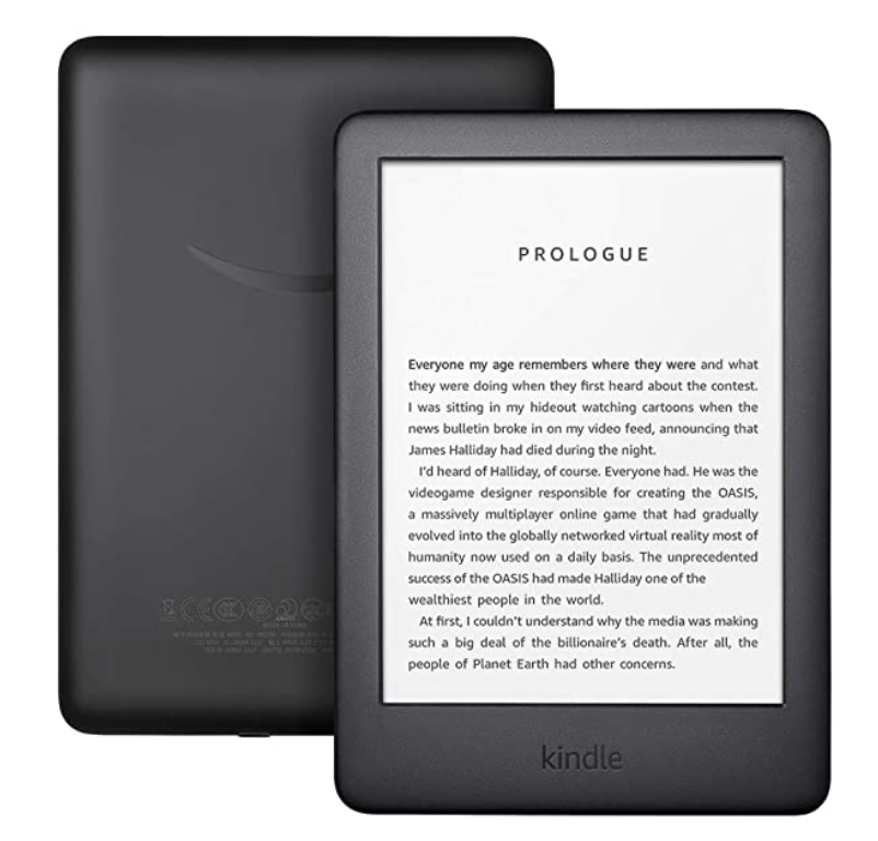 Kindle - Now with a Built-in Front Light - Black - Ad-Supported