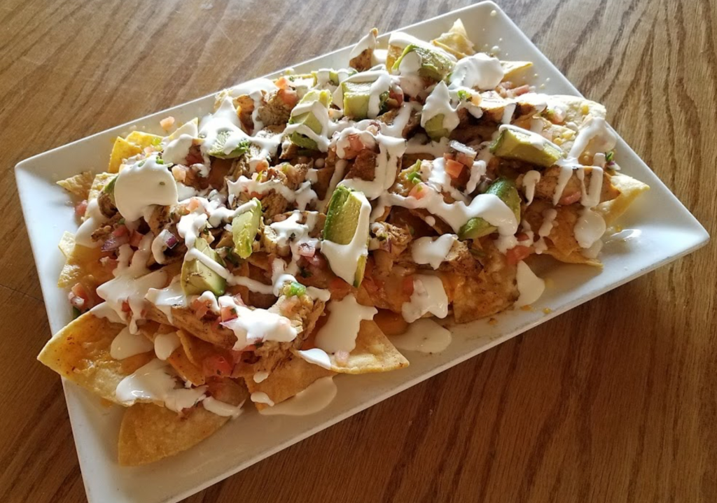 nachos at Highland Tavern