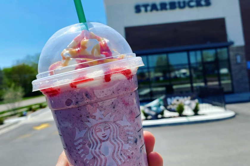 cap'n crush frappuccino