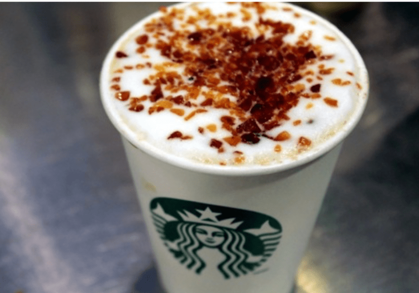 Starbucks butterbeer latte