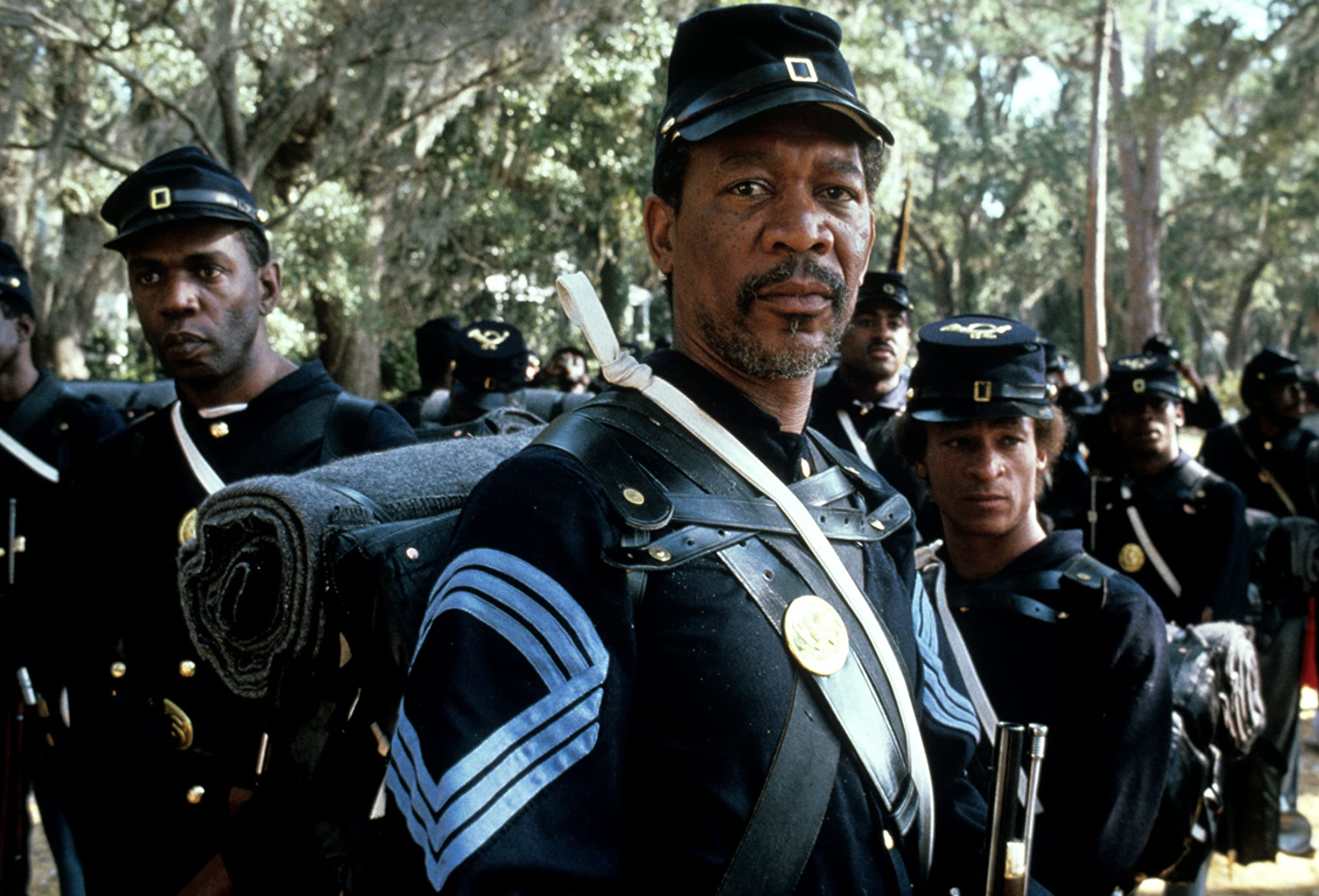 Morgan Freeman in 'Glory'