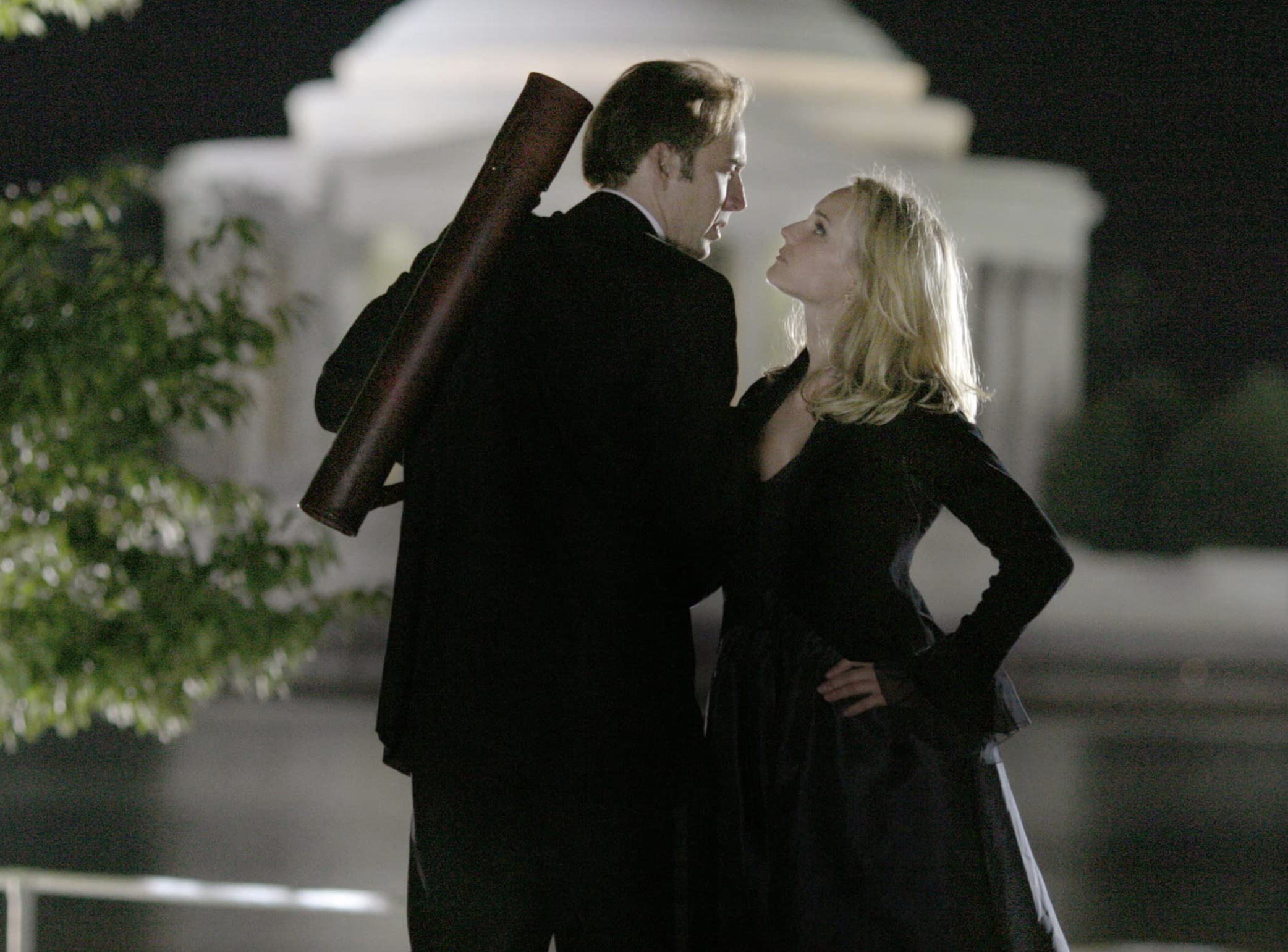Nicolas Cage and Diane Kruger in National Treasure (2004)