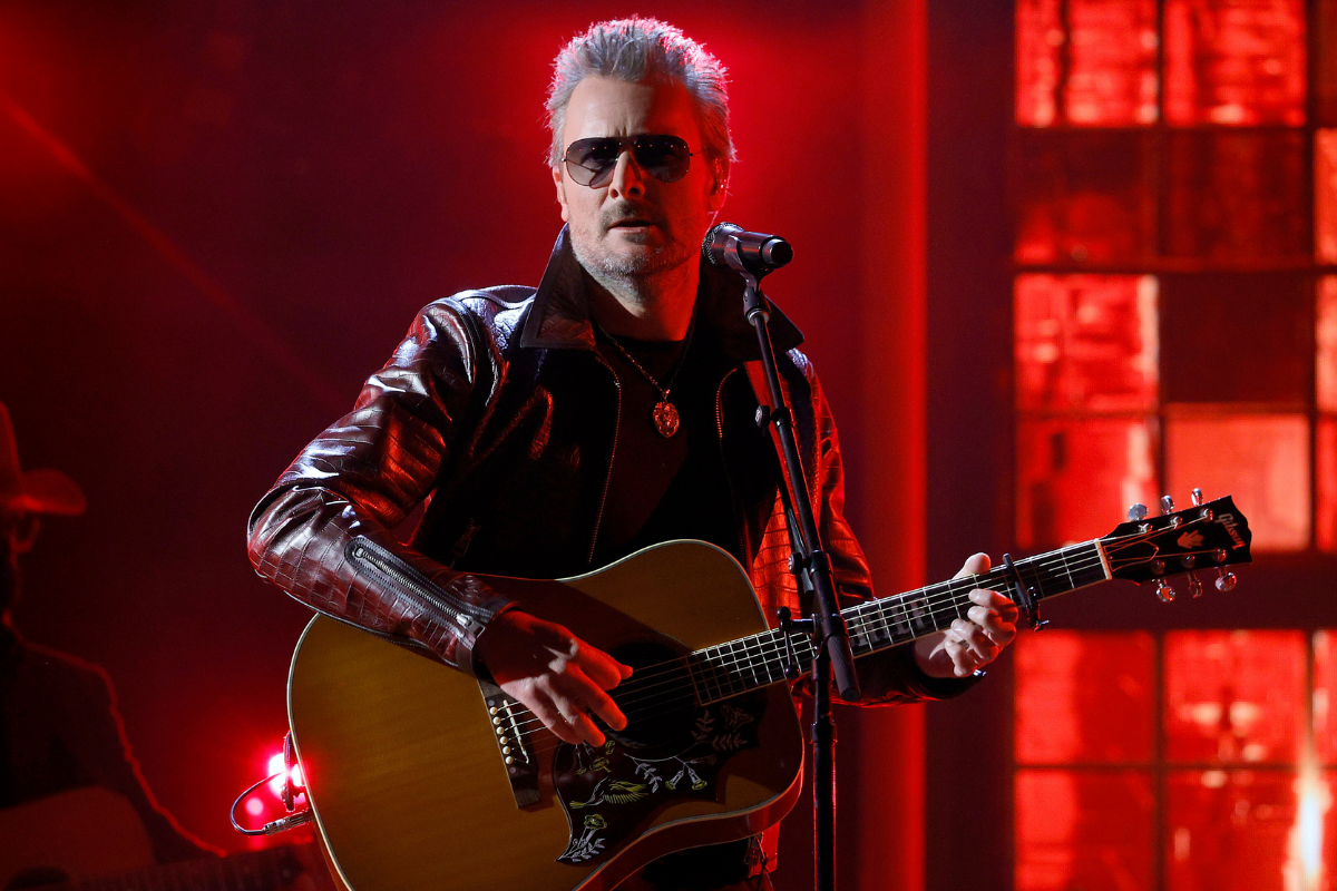 NASHVILLE, TENNESSEE - APRIL 18: In this image released on April 18, Eric Church performs onstage at the 56th Academy of Country Music Awards at the Ryman Auditorium on April 18, 2021 in Nashville, Tennessee.
