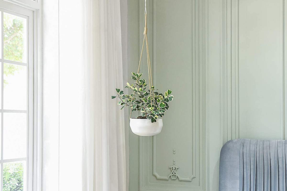 ceramic hanging planter