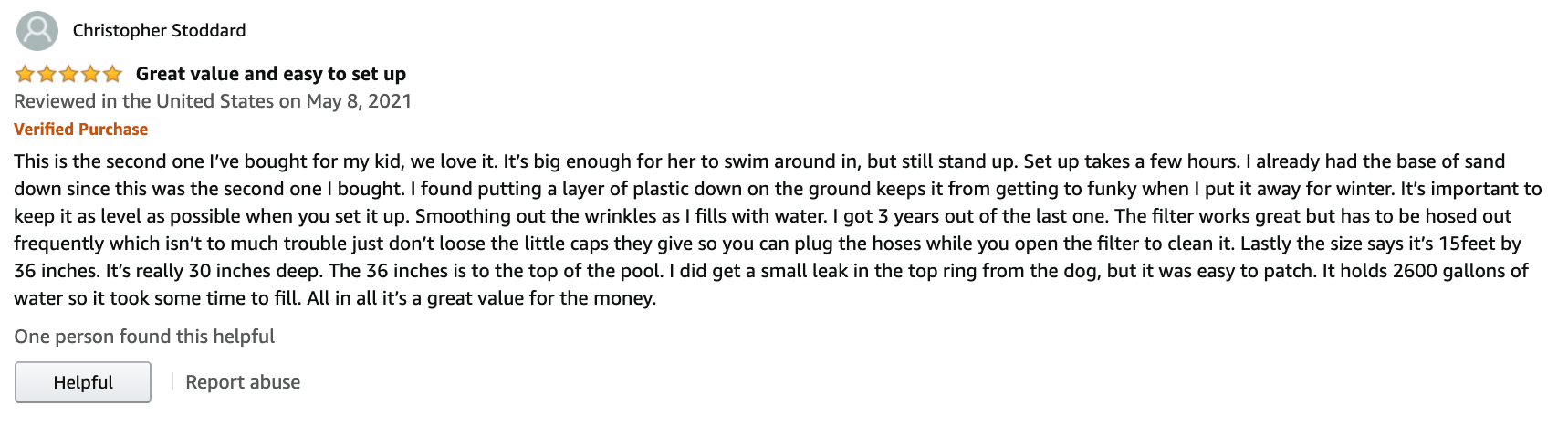 summer waves pool review