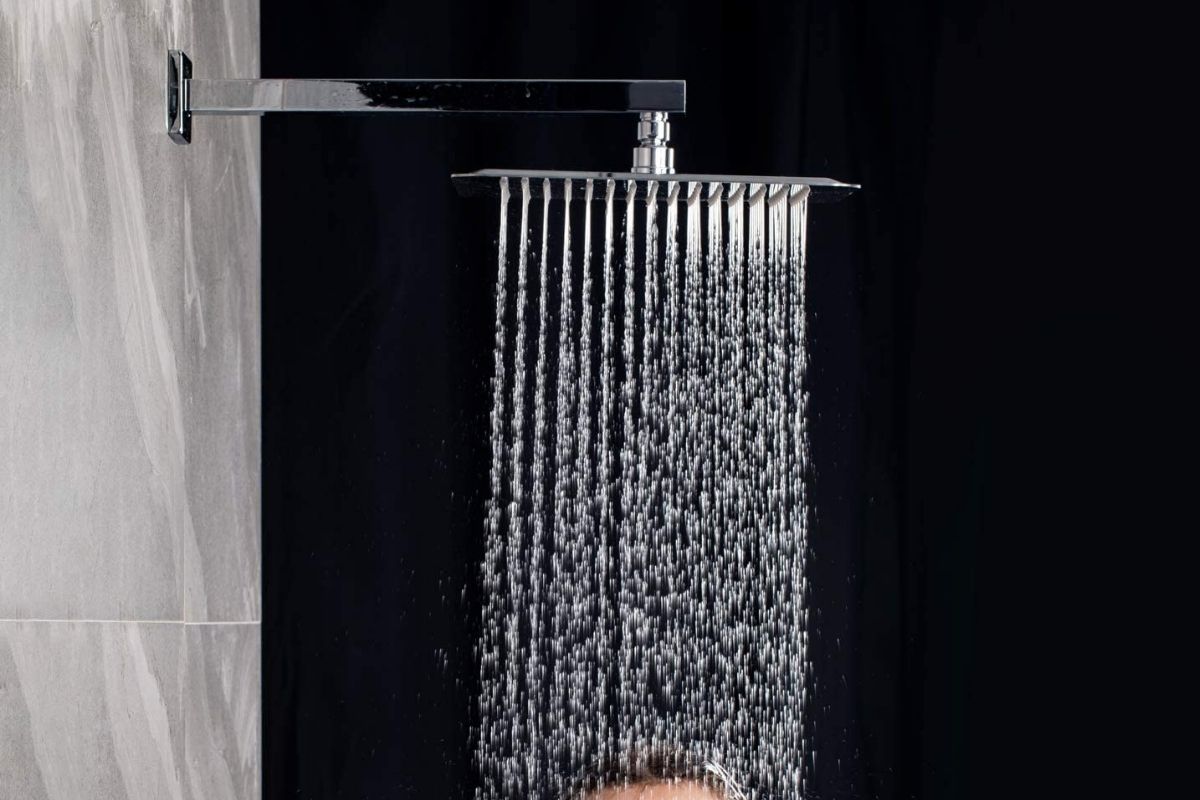 waterfall shower head