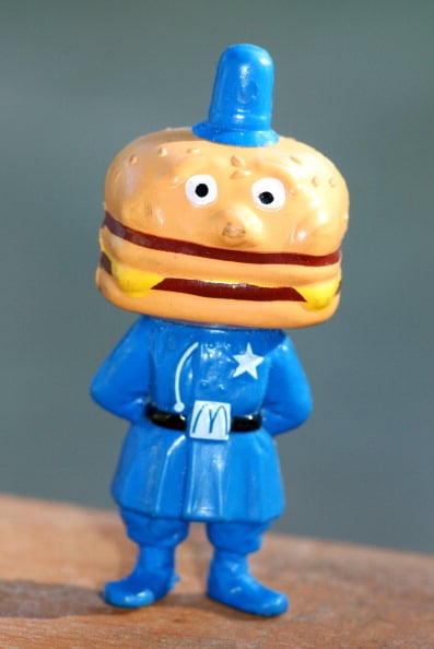 Fast food chain child's meal premium from the early 1980s.