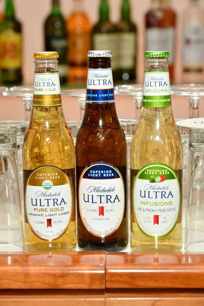 Michelob Ultra beer