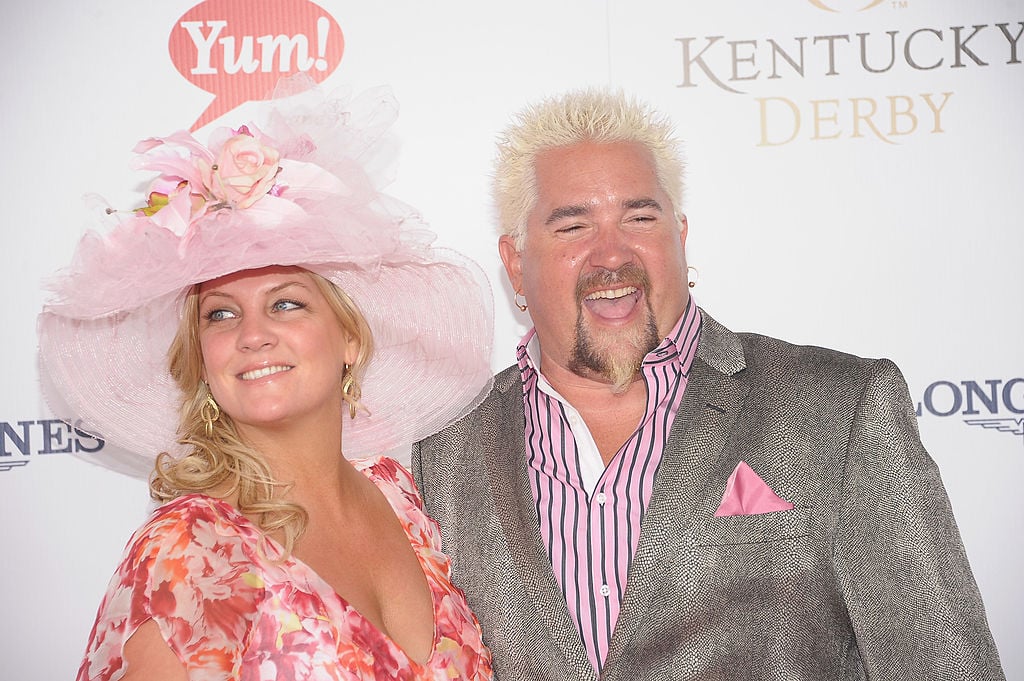 lori fieri and guy fieri at the Kentucky Derby