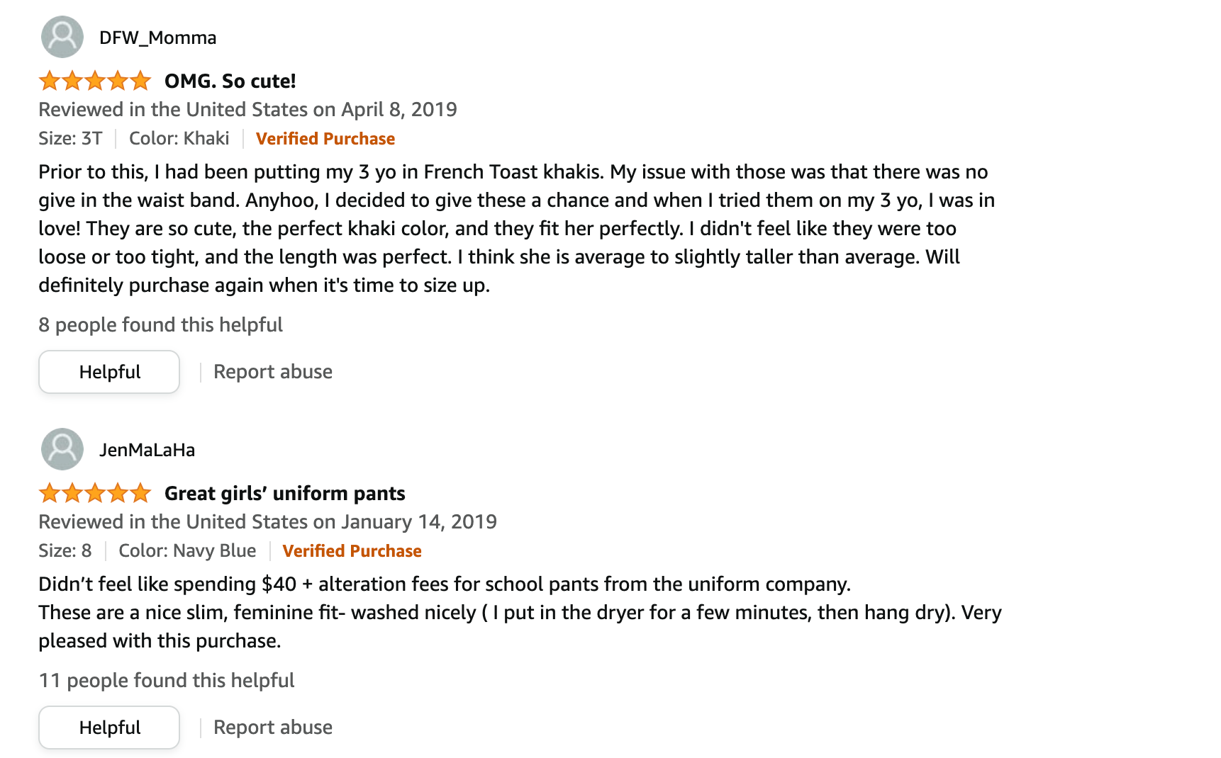 khaki pants for kids