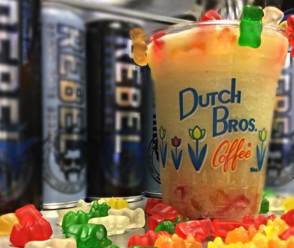 Dutch bros gummy bear rebel