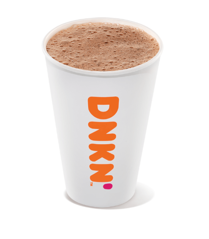 Dunkin donuts hot chocolate