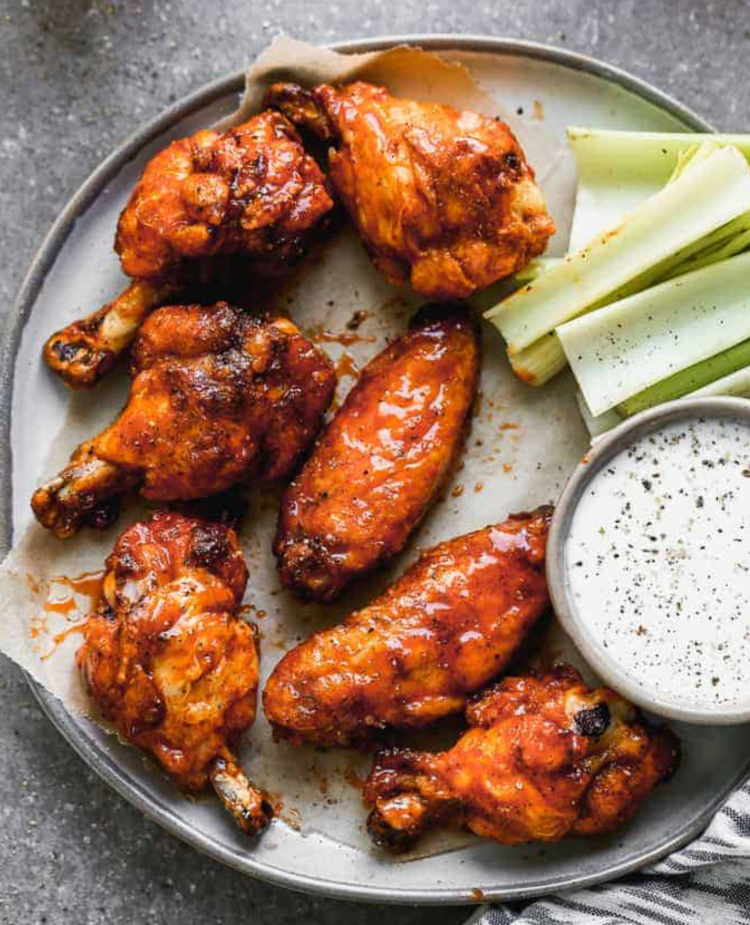 baked chicken wings