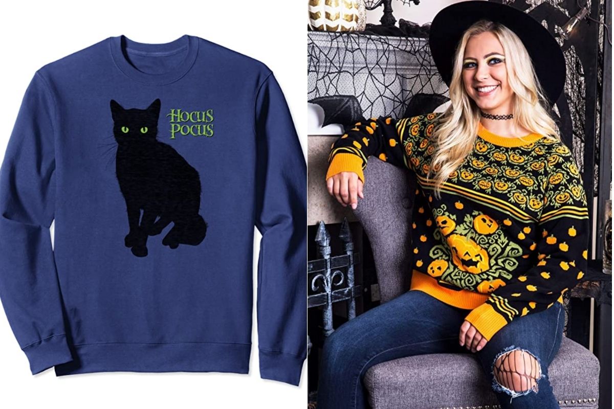 halloween sweaters