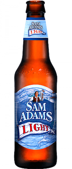 Samuel Adams light bottle