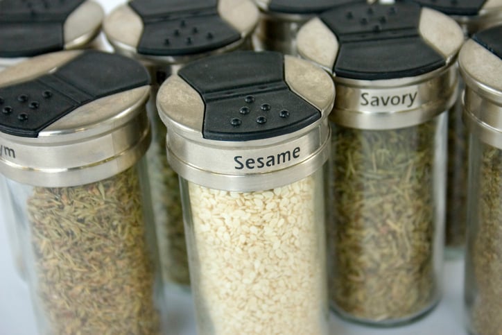 spice bottles